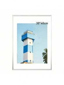 1pc/2pcs Metal Photo Frame, Aluminum Frame, Suitable For Wall Or Desktop Display, Poster, Art Painting, Minimalist & Fashionable Aluminum Alloy Frame, Suitable For Home Living Room, Bedroom, Office Decor, Sizes Include Gold, Silver, Black Aluminum Frames, 30X40cm/A3/A4