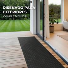 VINILMAX Plastic Flooring - Black - View 2