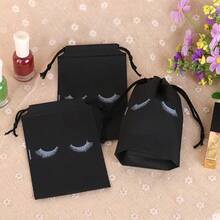 حوالي 50 قطعة حقيبة يد بسحاب من EVA، حقيبة تغليف هدايا حفلات مطبوعة بنمط الرموش، لوازم أعمال صغيرة، حقيبة تسوق، حقيبة حفلات، حقيبة هدايا حفلات، حقيبة حمل للأشغال اليدوية، هدايا حفلات، ديكور عيد ميلاد، ديكور هدايا حفلات، ديكور حفلات زفاف، لوازم حفلات، أكياس تخزين مستحضرات التجميل، أكياس العناية بالرموش، حزم رموش فارغة، كريم العيون، أقلام الحواجب المطبوعة على أكياس بسحاب.