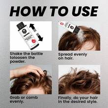 20g Adglamful Hair Volumizing Powder, 2-In-1 Oil Control & Volumizing, Natural Non-Whitening, Enhances Fullness, 24-Hour Long-Lasting Styling