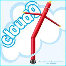 20 Ft Inflatable Wacky Waving Flailing Arms Tube Man - Red Dancing Puppet - 1 - View 6