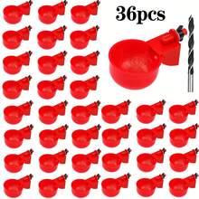 Chicken Drinker | Large Automatic Drinker For Chickens, Turkeys, Ducks, Geese, Rabbits, And Birds | Poultry Drinker, Leak-Proof