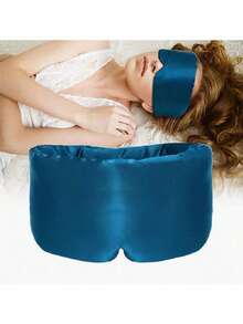 2Pcs Silk Sleep Mask Sleeping Band Eye Cover Blindfold For The Night Sleep Mask For Eyes,Simulation Silk Cool Soft Travel Eye Mask, Long Eye Mask Shade No Pressure On Eyes No Ear Stretching