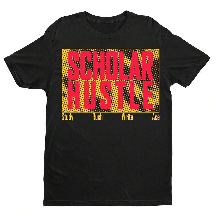 Scholar Hustle T-Shirt, Back To School Shirt For Teachers, Back To School Shirt