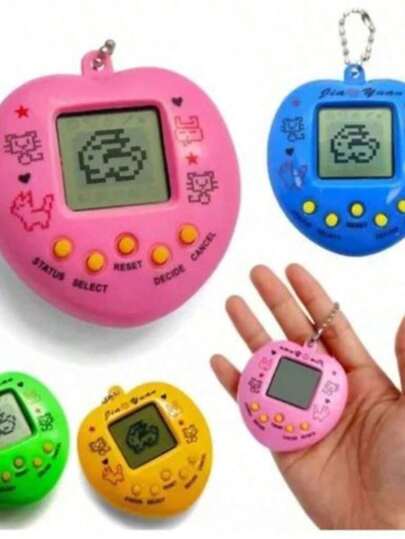 Bichinho Virtual Tamagochi 168 animais brinquedo retrô - Ideal para lembrança de aniversario -SORTIDOS