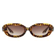 Oval Narrow Round Chic Sunglasses Retro Fashion Eyewear Perfect For Travel, Driving, Daily Wear, Vacation Outfits, Resort Looks, Business Casual Wardrobe Essentials And Unisex Accessories - 烏龜 - 查看 2