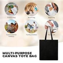 Tote Bag - Natural Color - Dog Paw Print And Easily Distracted By Dogs And Books - Everyday Use - As Shown - View 4