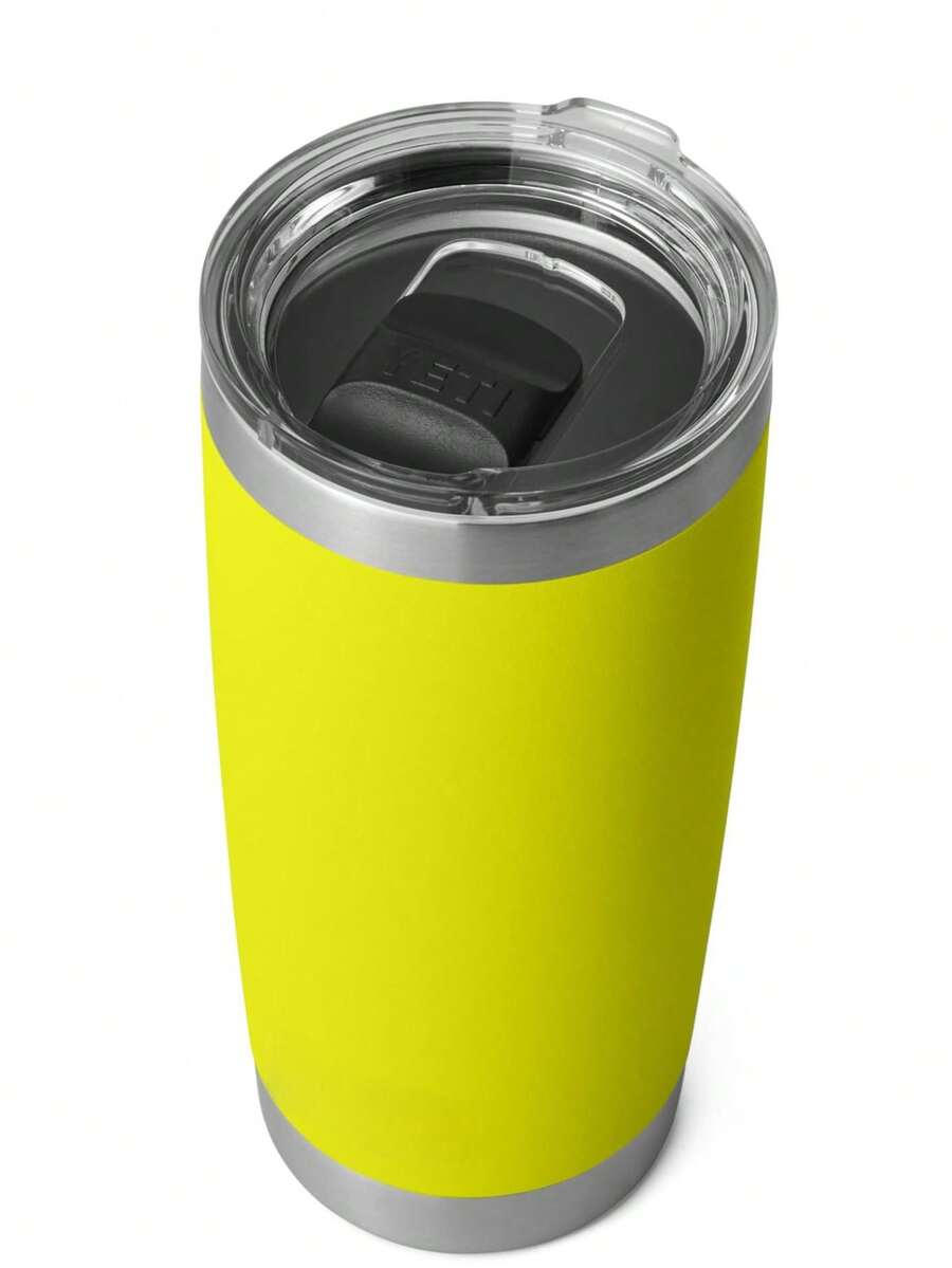 Vaso Térmico de Acero Inoxidable, Taza Termica Frio y Caliente para Cafe con Tapa , Termo Infusor de Vacío Doble para Hombre, Mujer, Regalo (20oz/600ml,Amarillo) - Amarillo - Ver 1