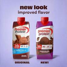 Premier Protein Protein Shake, Vanilla, 30g Protein, No Added Sugar, 11 Fl Oz Pack Of 12 (Packaging May Vary) - Flavor NameC - 查看 3