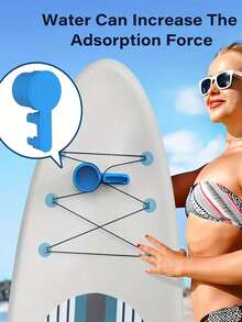 3-Color PP Material Drink Holder For Kayak & Surfboard - Blue, Pink, Black, Fits All Types, Kayak Accessories, Beach, Lakeside