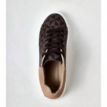 Eriksen Turquoise Platform Sneakers With Pink Insert - Brown - View 7