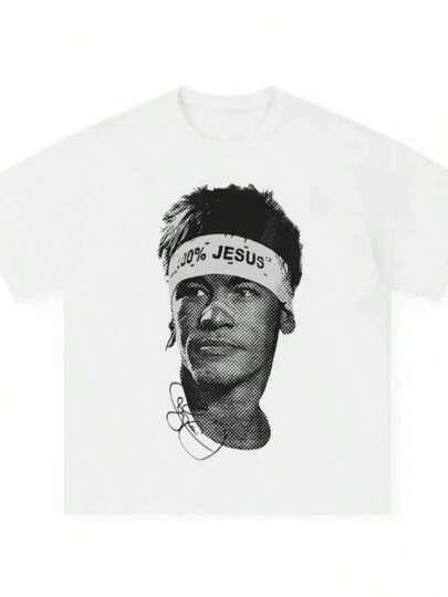 cristiano ronaldos Football Superstar Super Fashion Printed Short SLeesve T-shirt Men Women Distress American Unisexs