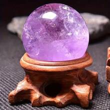 1 Stück vintage einfacher Holzsockel für Kristallkugel - modischer Heimdekoration Glaskugel Kristallkugel Ständer, Heimdekoration, Raumdekoration