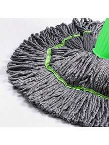 Wireless Self-Spinning Screwless Rotating Mop, With Durable Plastic/Metal Handle - No Electricity Required, Washable And Reusable Mop Head, Suitable For Cleaning Floors In Bedrooms, Bathrooms, Kitchens, Living Rooms, And Multi-Functional Surfaces | Modern Cleaning Tools | Strongly Effective In Removing Stains Christmas Stocking Fillers,Gifts,Funny Gifts,Ramadan,Personalised Gift,