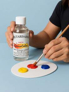 Retardador gama color 120ml aditivo para pintura ayuda a retardar secado artístico bricolaje técnicas húmedo eficiente compatible diversas marcas - Retardador Gama Color - Ver 4