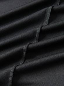 1 Stück Herren Lässig Kapuzen T-Shirt, reflektierendes Design, Langarm sportlicher Kapuzenpullover, elastisch weich bequemer Lässig Hoodie, leicht weiches Kapuzen Weste mit Kordelzug, atmungsaktiv, leicht, weich, bequem, geeignet für Gym, Outdoor-Aktivitäten und Lässig Wear