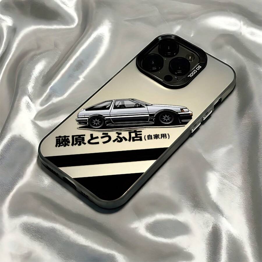 Funda de Teléfono Anime Compatible con los Modelos de 16, 15, 14, 13, 12, 11 Pro Max, X, XR, XS Max, 8 y 7 Plus, con Panel Trasero Mate a Prueba de Golpes - Mezcla de colores - Ver 1