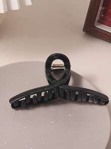 1pc New Soft Silicone Hair Claw Clip, Soft Shock-Absorbing Head Pillow Clip, Durable Grip Hair Clip, Women Hair Accessories Claw Clip, Women Hair Accessories, - Multicolor 3 - View 11