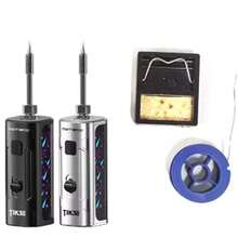 1个便携式510螺纹电池盒，400mAh，带USB-C充电端口，电压可调，兼容加热线圈工具