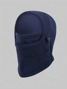 1 件装颈部全脸滑雪面罩帽儿童婴儿羊毛拉法帽男童女童儿童滑雪帽无檐帽适合户外活动 8-18 岁 - 彩色 - 查看 8