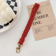 1 pieza Llavero hecho a mano de estilo bohemio y colorido, llavero de coche, dije para bolso, pulsera, ideas de regalo de Navidad, accesorios para bolsos, cordones con soporte para identificación, accesorios para automóvil, dijes para bolsos