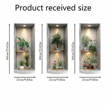 3pcs/Set Nordic Green Plant Theme Faux Arch Window Stickers. Self-Adhesive Removable Decorative Decals, Suitable For Christmas, Halloween, Thanksgiving, Valentine's Day, Spring Festival, Easter, New Year, Independence Day And Other Holidays, Applicable To Party, Office, Home, Living Room, Bedroom, Bathroom, Kitchen, Garden, Room, House And Other Scenarios, Suitable For Party, Office, Home, Living Room, Bedroom, Bathroom, Kitchen, Garden, Room, House And Other Room Decorations Christmas Decoration XMAS Decor Christmas Tree Gift Decor Thanksgiving Wedding Home Decor Home Decor Fall Decor Autumn Decor Birthday Decorations For Gifts Party Supplies Indoor Holiday Festival Decor Halloween Decor Wall Decor Halloween Ornaments