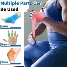 Sports Skin Membrane Protection Fixed Support Foot Pressure Combination Wrist Guard Foot Multi-Purpose Use(6CM*10M) - Multicolor - View 7