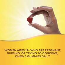 Nature's Way Alive! Prenatal Premium Gummy Multivitamin, High Potency Folate, Plant-Based DHA, Vegetarian, Strawberry And Lemon Flavored, 75 Gummies - 白色的 - 查看 5
