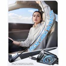 3 in 1 Retrctil Cargador para Auto - Compacto 57W Cargador para Carro Carga Rpida with Tipo CUSB CUSB A, 12V24V Socket 1615, S25S24 Ultra, Android - MX - Ver 6
