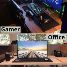 Professional Gamer Mousepad 90x40 Cm Desk Pad High Quality - 黑色 - 查看 5