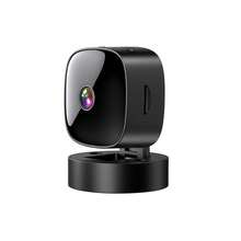 Camera WIFI mini cầm tay độ nét cao 1080P nhìn đêm, có thể điều chỉnh 360°, thích hợp để bàn, treo tường, lắp đặt trên trần nhà, báo động phát hiện di động, hỗ trợ thẻ TF và lưu trữ đám mây, thích hợp cho phòng ngủ gia đình, hành lang, cũi trẻ em, văn phòng - màu đen - Xem 13