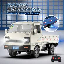 RC 卡車 2.4GHz 遙控車 時速超過 20 km/h 1:18 比例 附燈光與噴霧效果 越野皮卡運輸車 漂移模擬玩具車 男孩女孩 8 至 12 歲兒童生日、萬聖節、聖誕禮物 - 彩色 - 查看 2