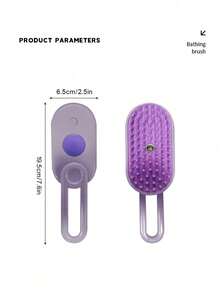 3 In 1 Usb Rechargeable Water Spray Pet Massage Brush Electric Cat Hair Removal Comb