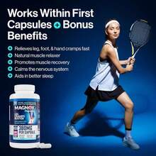 MAGNOX Lady Magnesium Supplement | Menopause And PMS Support Supplement For Women | Magnesium Complex With Vitamins B6, B1, B12, D, Zinc | High-Absorption Dead Sea Organic | 60 Capsules - Flavor NameC - 查看 7