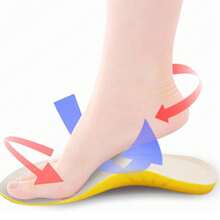 Memory Foam Insoles, Shock Absorbing, Breathable, Thick, Odor-Resistant Shoe Inserts, Relieve Foot Fatigue, Unisex, Suitable For Daily Wear, Great Practical Gift For Friends And Family, Essential For Autumn/Winter