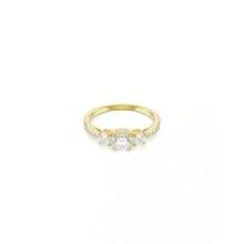Swarovski Stilla Attract Gold-Tone Plated Ring |  | Women Bangles - 金色 - 查看 1