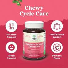 Hormone Balance For Women Gummies Of All Ages - PMS Support Supplement For Women To Regulate Menstrual Cycle &Amp; Hormonal Balance Menopause &Amp; Mood Swings With Vitamin B6 &Amp; Dong Quai - 60 Chews - Flavor NameD - 查看 5