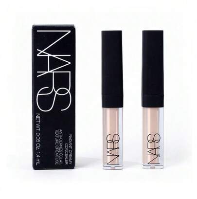 Nars 亮泽柔滑遮瑕膏 1.4克迷你装，光感矿物粉，遮盖黑眼圈和疲劳痕迹，即刻遮盖瑕疵