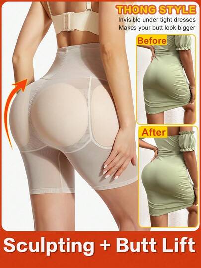 Leggings negras para mujer, braguitas de talle alto con efecto moldeador de abdomen, almohadillas de esponja extraíbles, realza glúteos y caderas, cómodas para evitar transparencias, shorts moldeadores, medias y pantalones moldeadores de abdomen, reductoras, ropa interior moldeadora, realza glúteos, almohadillas para glúteos, leggings para mujer, shorts