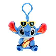 Genuine Toy Story Stitch Angel Kawaii Plush Toys Doll Cartoon Stuffed Toys Anime Keychain Strawberry Bear Alien Rex Pendant Strap Toys Car Keyring Birthday Christmas Gift For Boy Girls