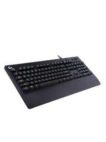 Logitech G213 Wired Gaming Keyboard W/ Dedicated Media Controls - Tactile Mech-Dome Keyswitches, 16.8 Million Lighting Colors, Backlit Keys, Spill-Resistant, And Durable Design - Black - màu đen - Xem 8