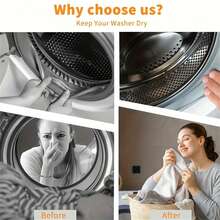 Flexible Silicone Washer & Dryer Door Prop - Easy-To-Use, Bendable, Durable, Sturdy Stopper To Keep Your Appliances Fresh And Odor-Free, No Power Needed, Washer And Dryer - Multicolor - View 4