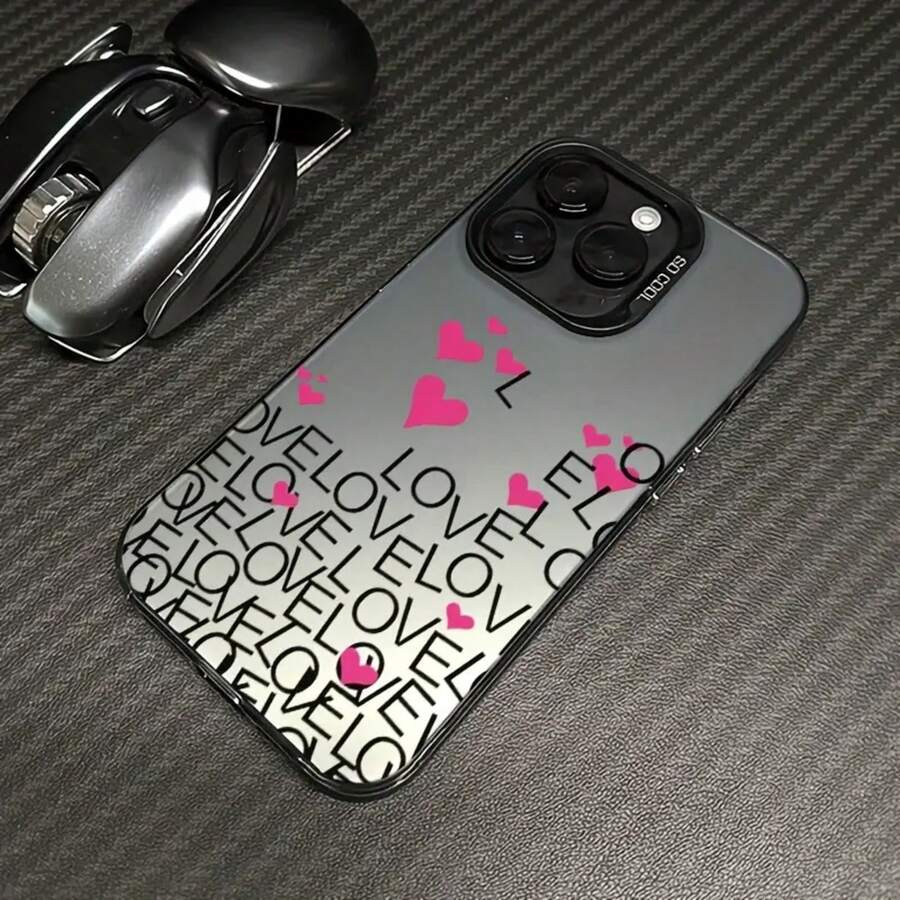 Funda adecuada para 16/16 Pro/16 Pro, 15/14/13/12/11, a prueba de golpes y antideslizante, diseño ligero y moderno, cubierta protectora unisex de material de PC de alta calidad - Colores mixtos - Ver 1