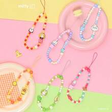 1pc Miffy Cute Charm Bracelet Blind Box Set, Suitable For Hanging On Keys, Stationery, Bags As Decoration, Adorable Acrylic Pendant Keychain Accessory, Gift For Friends, Family, Colleagues - 1pc - View 3