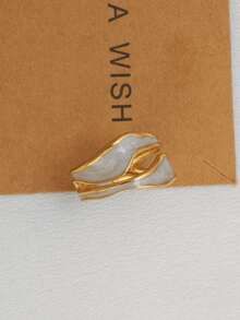 1pc Chic Minimalist Bohemian Style Fashion Open Ring - Ring 1 - View 4