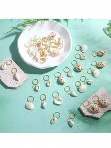 40 Pieces Of Wig Dreadlocks, Curly Hair Bangs, Braided Hair Ring,Gifts,Travel,Gifts For Women,Hair Stuff,Stocking Stuffers