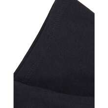 DERNM Men's Cotton Casual T-Shirt - Short Sleeve, Round Neck, Summer Fashion With Letter Print, Machine Washable, DERNM - màu đen - Xem 3