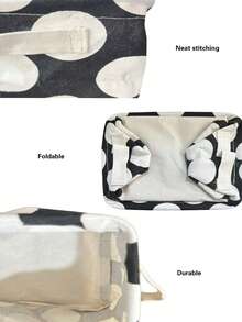 1 Piece Fabric Storage Box, Desktop Organizer For Cosmetics, Books, Dolls, Underwear Storage Basket