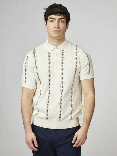 Ben Sherman Tropical    Verano    Regular    Canalé  Botón
