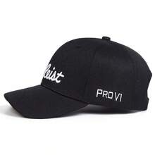 1 件 PRO V1 刺绣字母男士棒球帽，街头时尚帽子，户外防晒休闲帽，适合春季、秋季旅行、海滩度假 - 彩色 - 查看 6